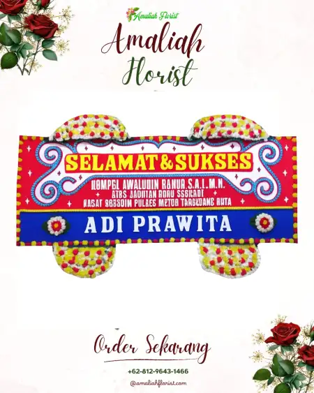 Papan Bunga Ucapan Selamat Gunungsirah